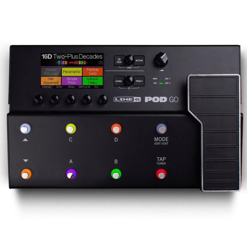 Line 6 POD Go Guitar MultiEffects Pedal Black