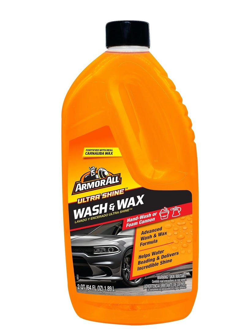 ARMOR ALL Armor All Ultra Wash Wax 64 Oz 10346, Orange - Car Wash Wax - Image 1