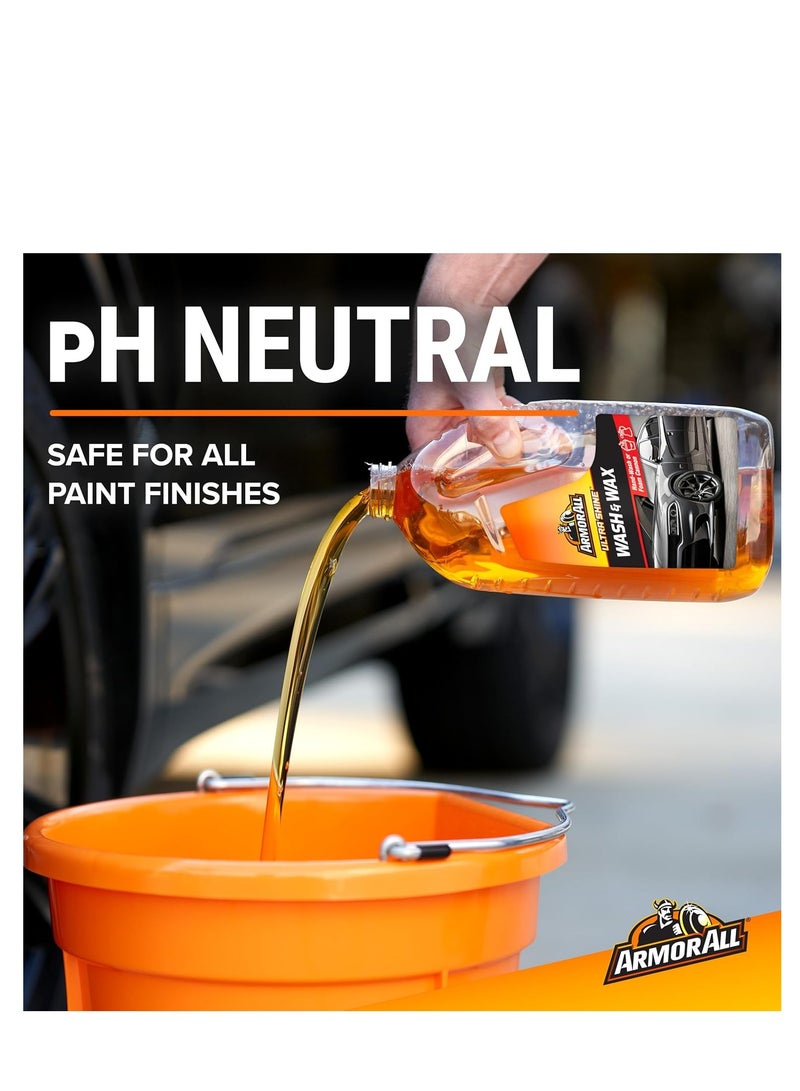 ARMOR ALL Armor All Ultra Wash Wax 64 Oz 10346, Orange - Car Wash Wax - Image 2