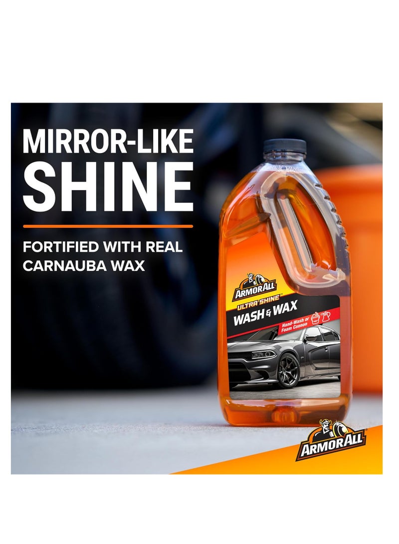 ARMOR ALL Armor All Ultra Wash Wax 64 Oz 10346, Orange - Car Wash Wax - Image 3