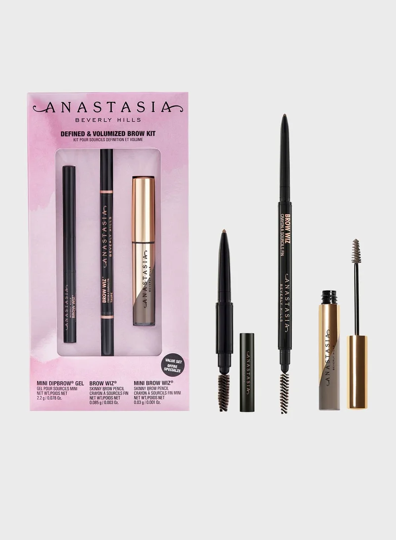 ANASTASIA BEVERLY HILLS Defined & Volumized Brow Kit - Taupe