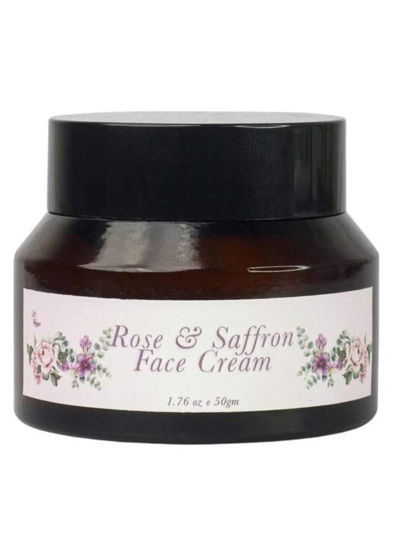 QAADU Rose & Saffron Face Cream 50G - Image 3