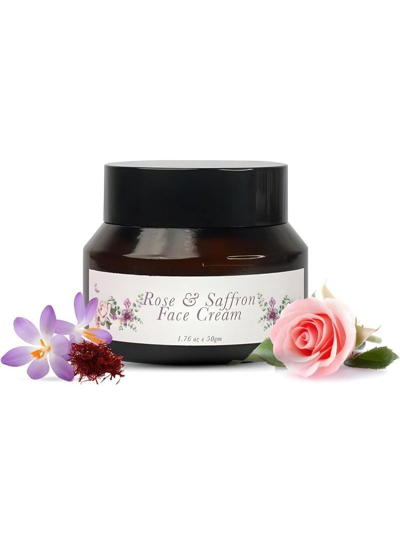 QAADU Rose & Saffron Face Cream 50G - Image 1