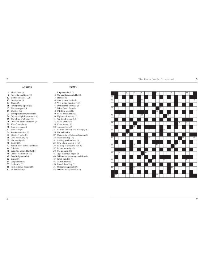 The Times 2 Jumbo Crossword Book 17: 60 large general-knowledge crossword puzzles - Image 2