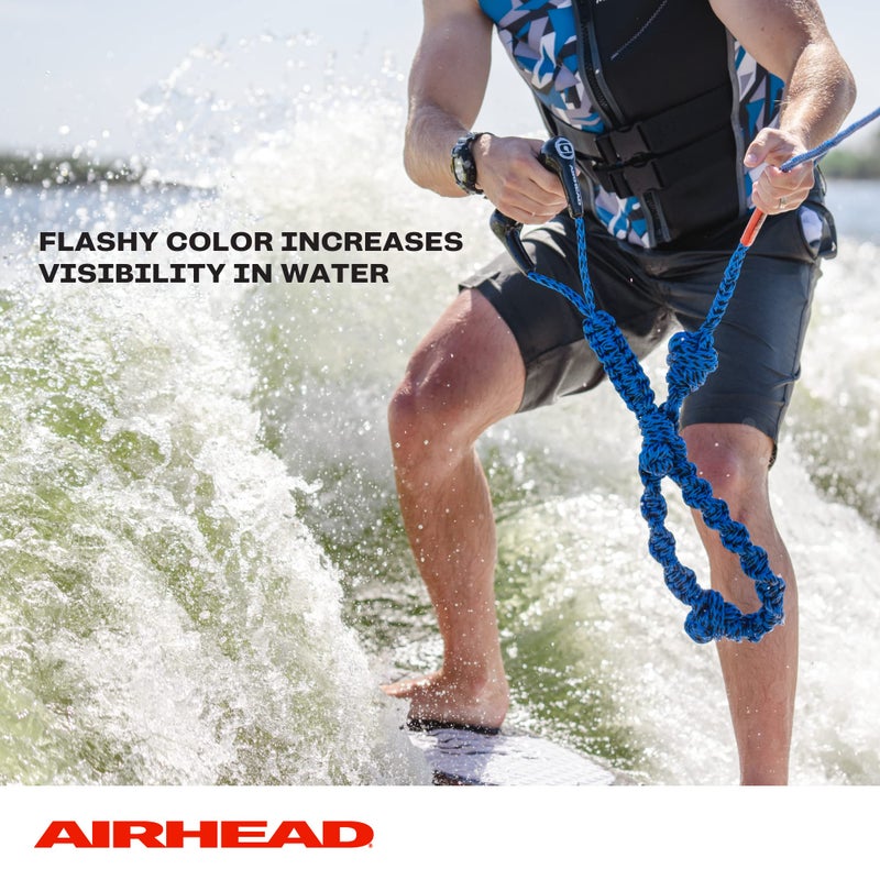 Airhead Spiral Braid Wakesurf Rope  3 Sections  16-Feet - Image 5