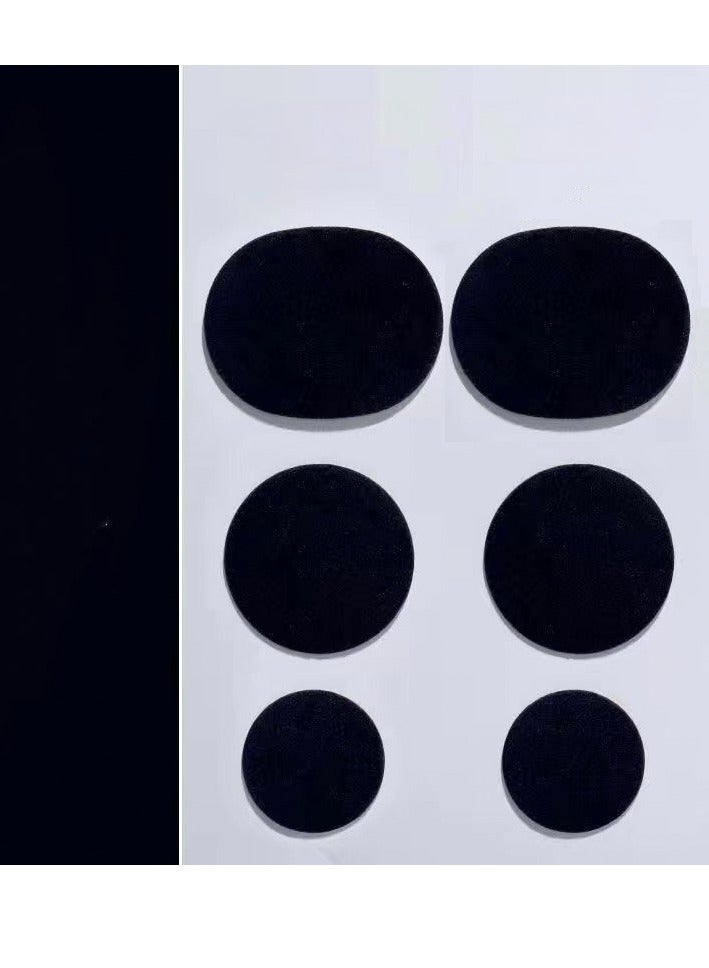 مجموعة مكونة من 12 قطعة من رقع إصلاح الأحذية الرياضية ذاتية اللصق، مجموعة إصلاح شبكية لإصلاح الجزء العلوي والبطانة من الحذاء الرياضي، قوية ومقاومة للخدش، تعمل على إصلاح التمزقات والتآكل.