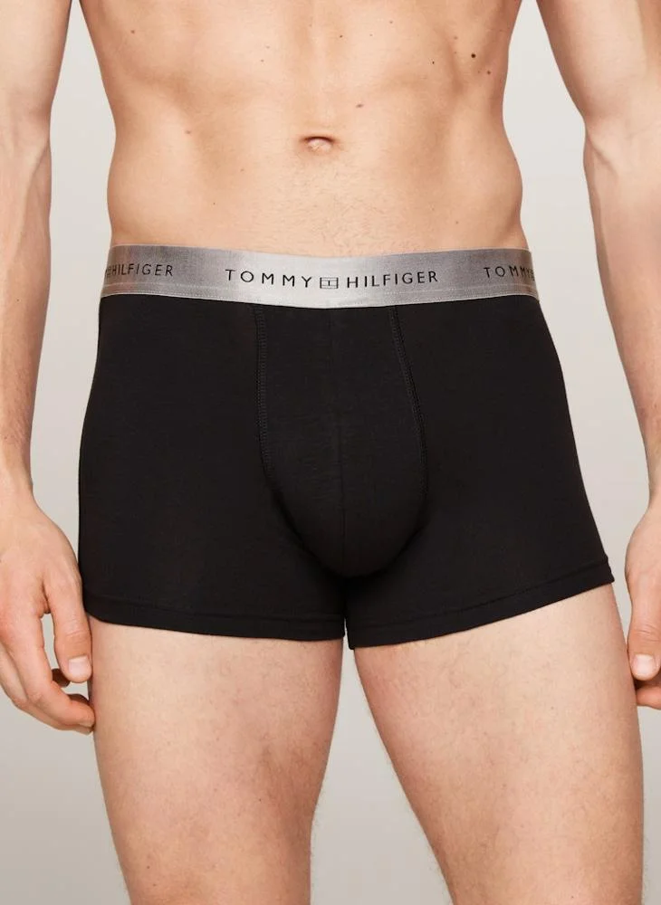 تومي هيلفيغر 3 Pack Logo Band Trunks