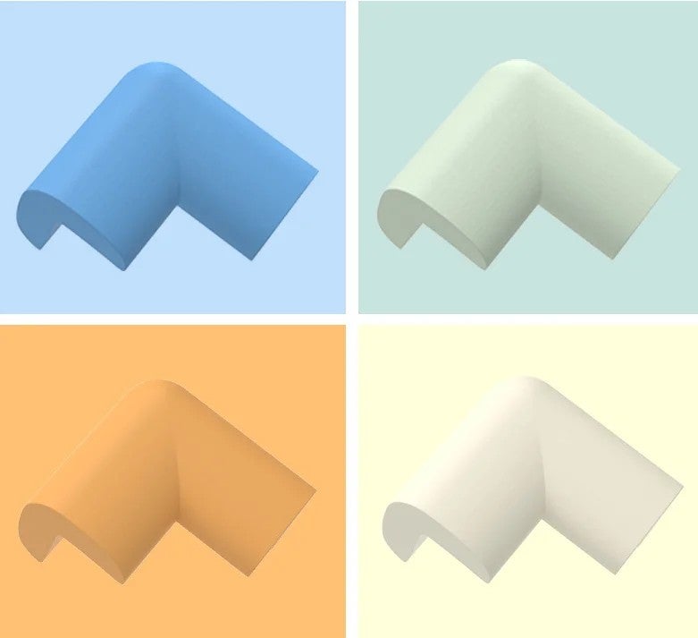 Y&D Table Corner Edge Protectors - Baby Proofing Edge Guards for Furniture, Fireplace, Brick, Cabinets, Countertops - Safety Kit - Image 5