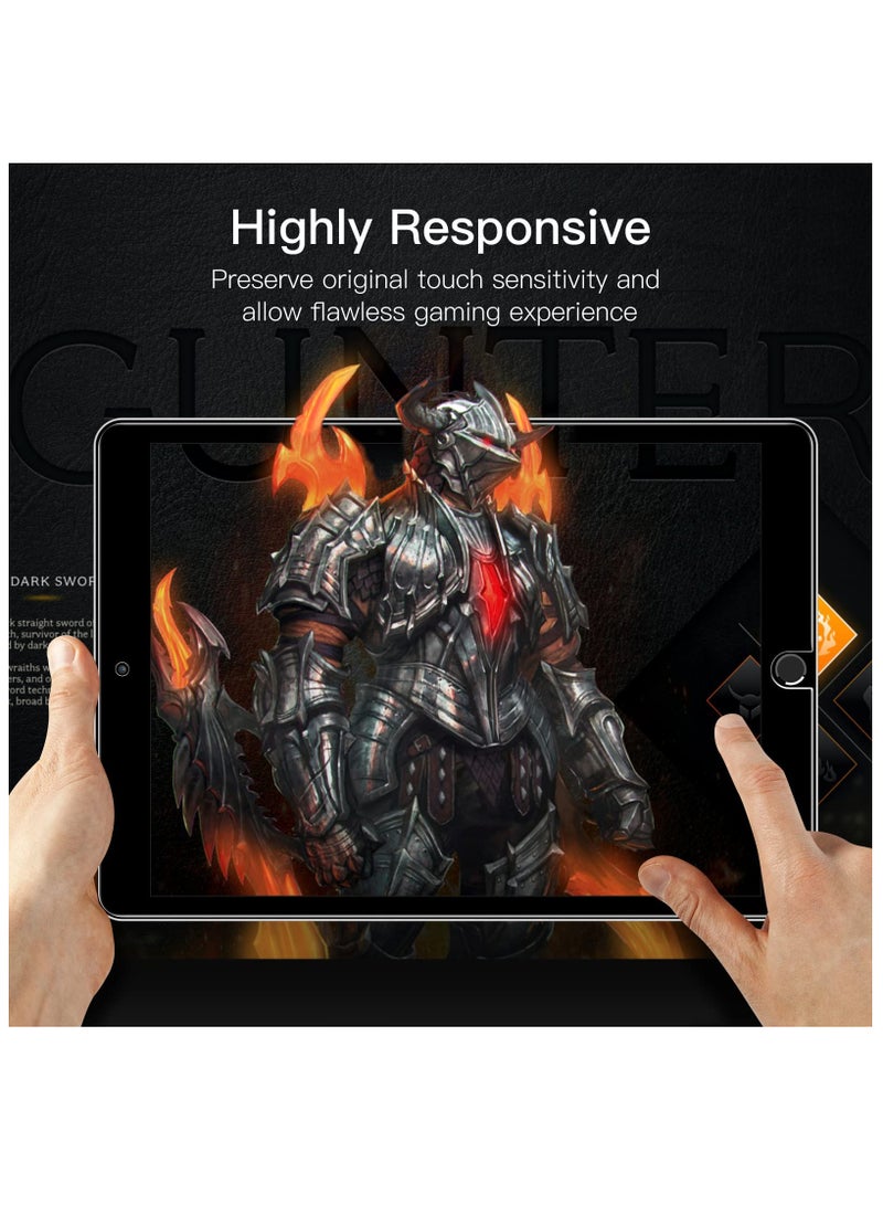 جي تيك واقي شاشة الخصوصية لجهاز Ipad 10.2 بوصة 9Th 8Th 7Th الجيل 2021 2020 2019 فيلم زجاج مقسى مضاد للتجسس حزمة واحدة - Image 5