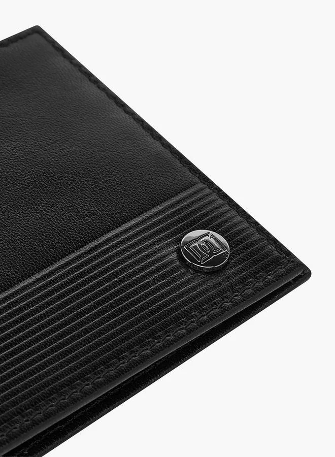 DUCHINI Black Mens Bi-Fold Leather Wallet for Men | Best Price UAE