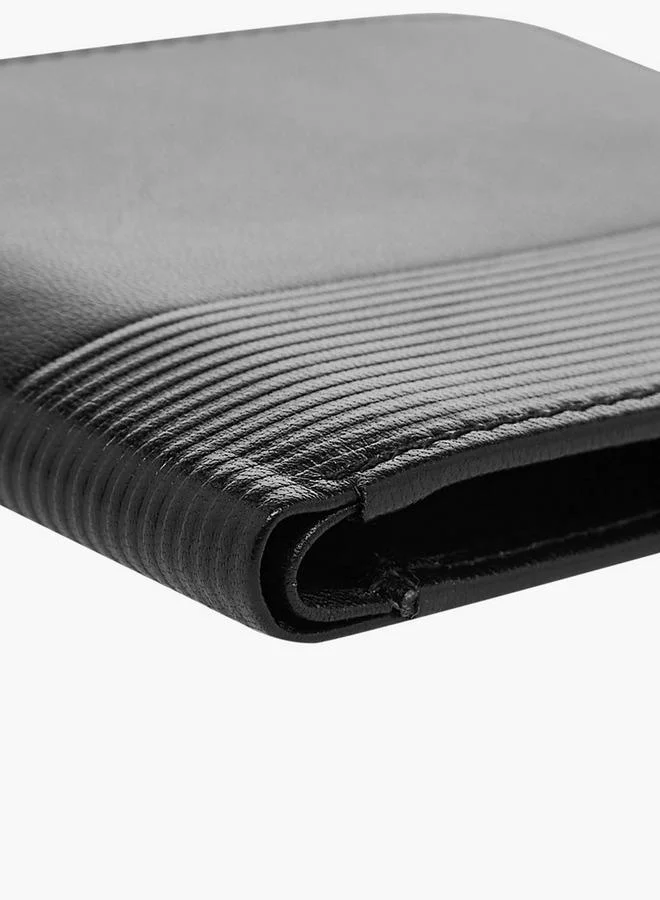 DUCHINI Black Mens Bi-Fold Leather Wallet for Men | Best Price UAE