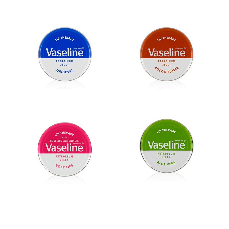 Vaseline Therapy Lip Balm Aloe Vera 06 oz Pack of 4