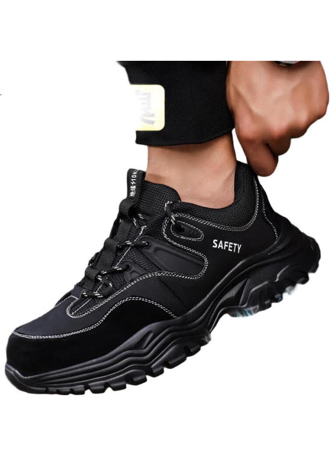 Guyisa Safety Shoes For Men, Electrician Insulated Anti-Smashing Anti-Puncture Ultra-Light Breathable Soft-Soled Work Safety Functional Shoes 3102Kv Size 44 - Image 2