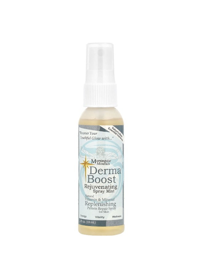 Morningstar Minerals Morningstar Minerals, Derma Boost Rejuvenating Spray Mist, 2 fl oz (59 ml)  - Image 1