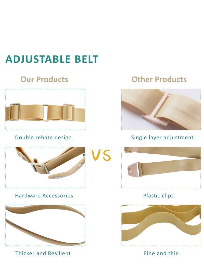 SYOSI Ostomy Shower Wound Protector, Stoma Ostomy Waterproof Bath Cover Shower Stoma Cover Adjustable Ostomy Belt Ostomy Supply, Skin Color(1 pcs) - Image 3