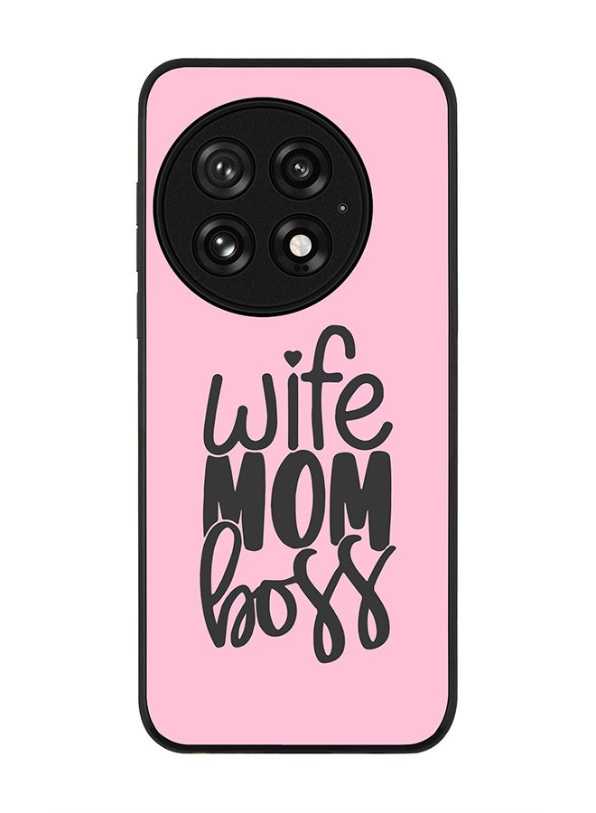 Stylizedd For OnePlus 13 5G Case,Slim fit Camera Protection, Shockproof Thin Phone cover  - Wife Mom Boss  - Image 1