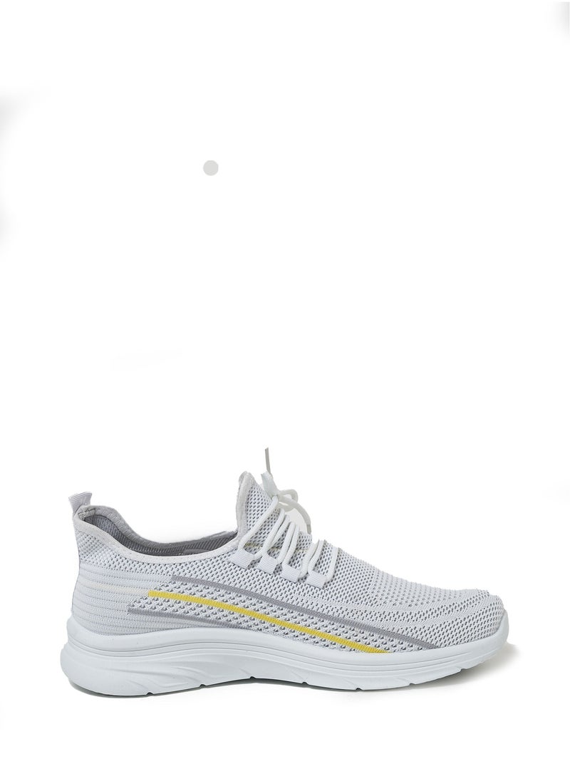 Cobblerz - Cobblerz Men's Lace-up Low Top Sneakers WHITE - Image 1