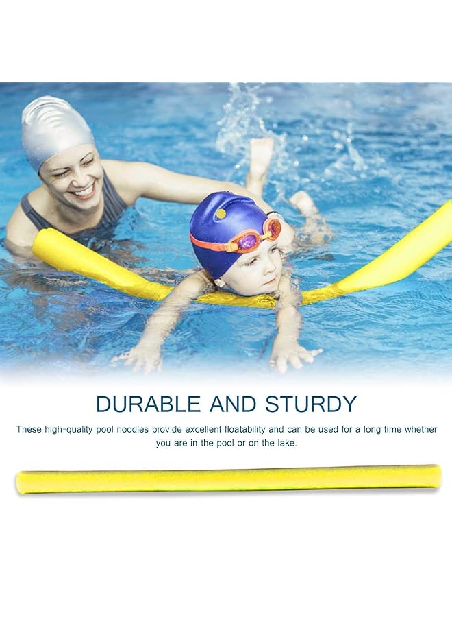 HAIZID Bundle Of 10Pcs Swimming Noodles For Swim Support Swimming Learning Training Aid Water Floating Water Sports And Pool Fun Swimming Pool Noodle Swimming Stick Suitable For Kids And Adults - Image 2