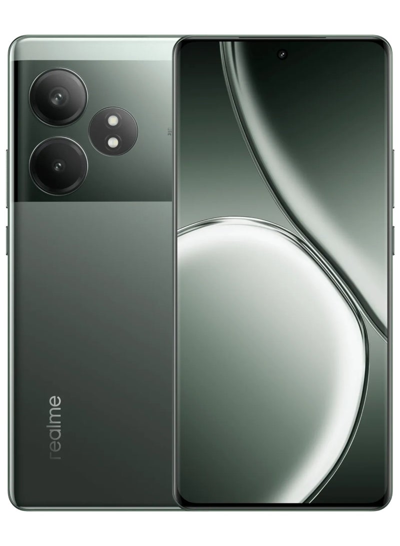 Realme GT 6T Dual SIM Razor Green 12GB RAM 256GB 5G - International Version - Image 1