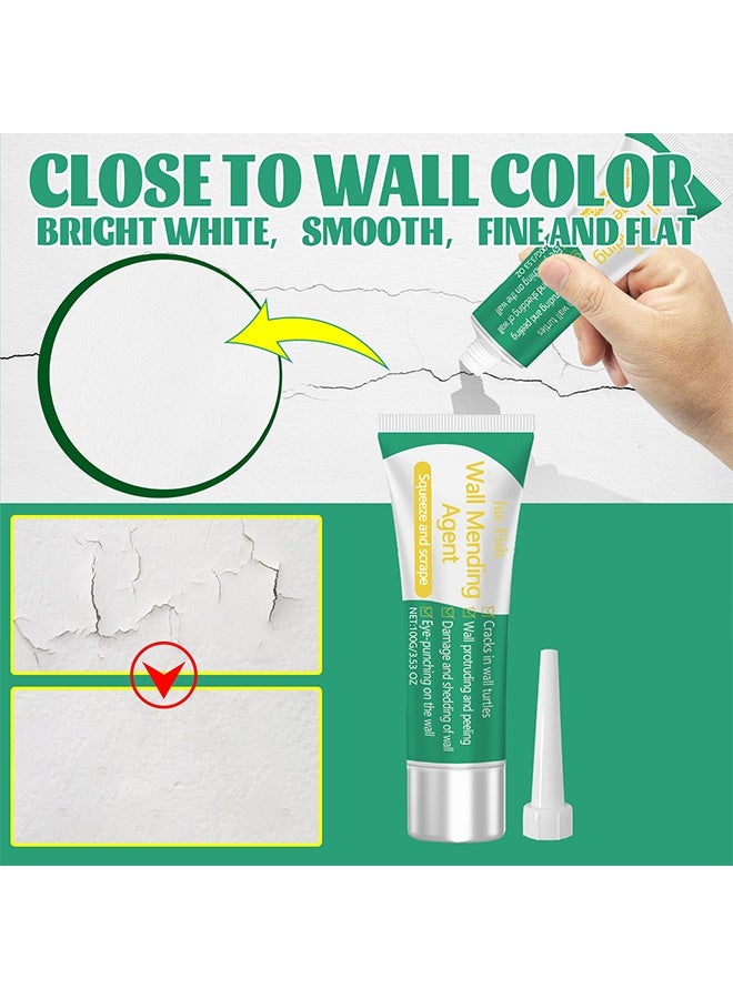 JUE-FISH Wall Mending Agent, Crack Repair Wall Repair Waterproof Anti-Mildew Wall Repair Paste 100g - Image 4