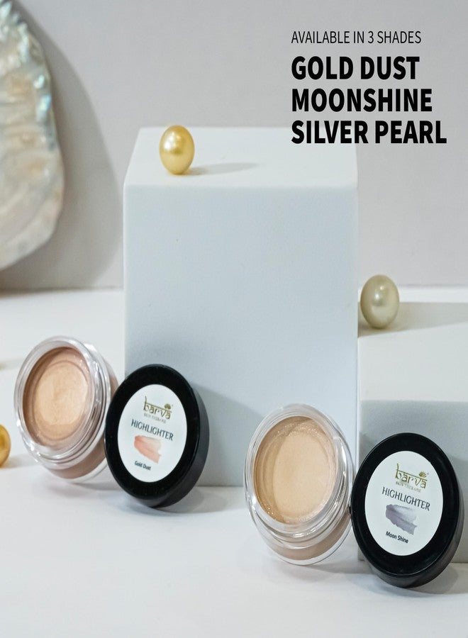 بارفا كريم إضاءة الوجه من بارفا بثلاثة ألوان لامعة - 9 غرام (مون شاين) - Image 3