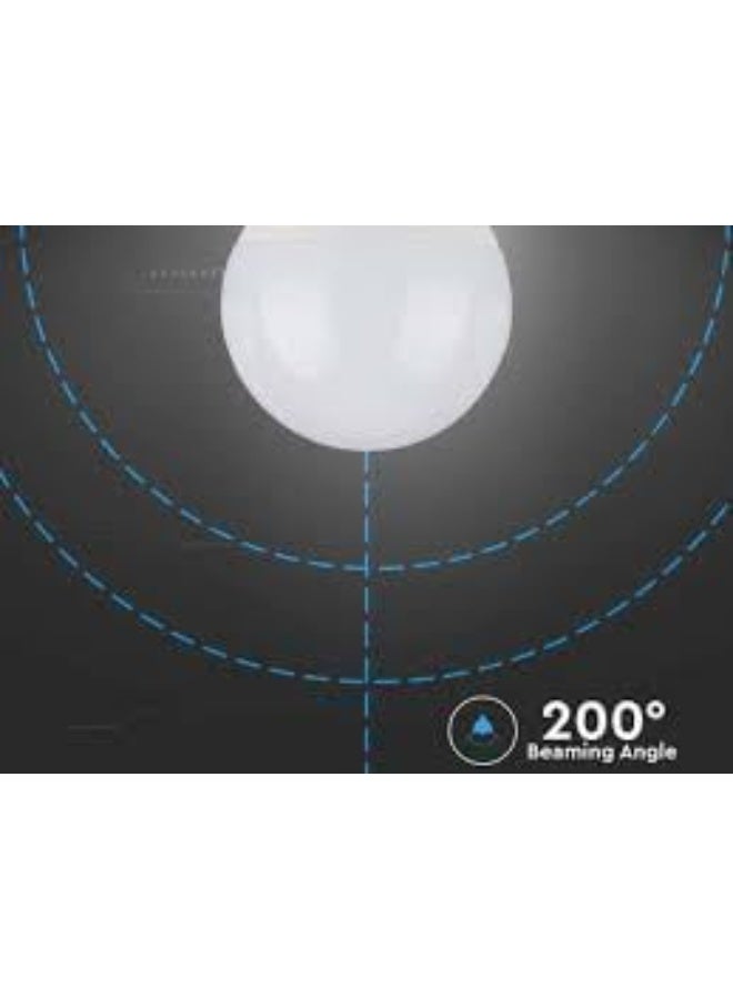 MySouq-Store 1Pcs-12Watt Bulb-Works At Night Only With an Automatic Motion Sensor for 50 Seconds It Turns Off When There Is No Movement, Suitable For lighting Stairs, Entrances,Garages-Worm (4)  - Image 3