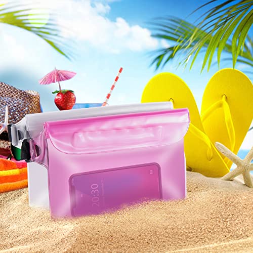 Crenova Waterproof Fanny Packs for Women, Sandproof Dry Bag for Beach, Water proof Pouch for Phone Passport Purse, Floating Waterproof Bags for Cruise Travel Water Park Boating Fishing Diving Surfing Kayaking - Image 2