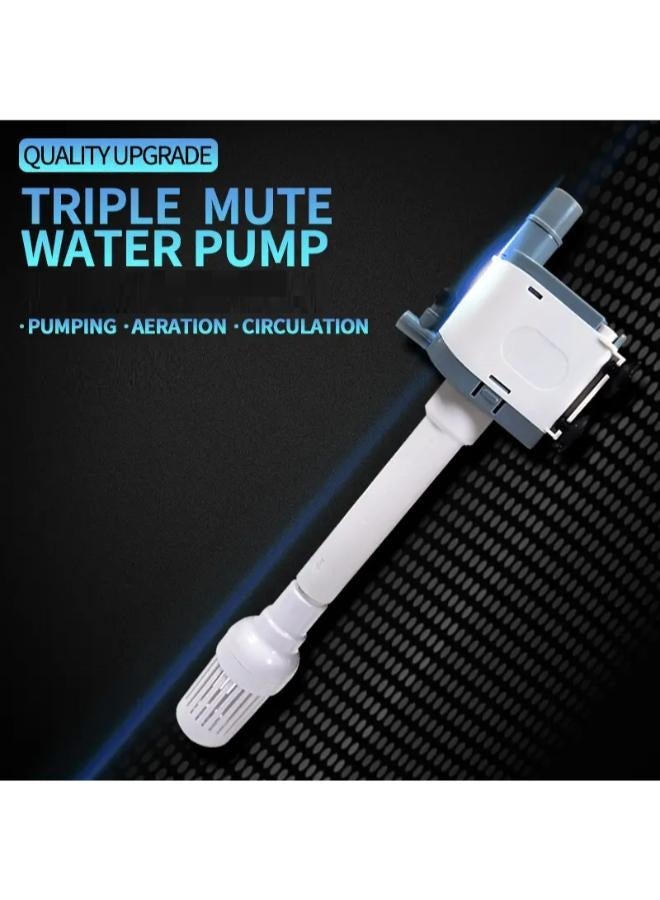 ZHIYANG 3 in 1 Submersible Pump Circulation, Aeration and Pumping with Skimmer 10W - Image 3