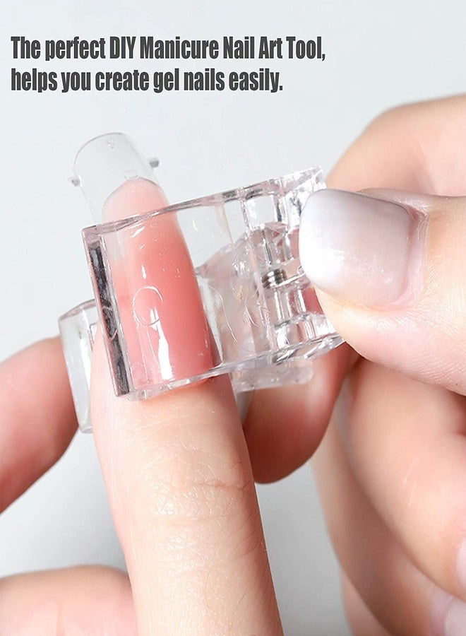 AISHU Nail Tips Clip for Quick Building Polygel nail forms Nail clips for polygel Finger Nail Extension UV LED Builder Clamps Manicure Nail Art Tool - Image 5