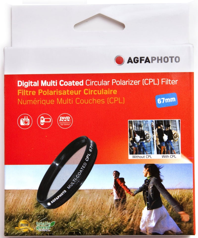 AgfaPhoto AGFA 67mm Multi-Coated Circular Polarizing (CPL) Filter - Image 3