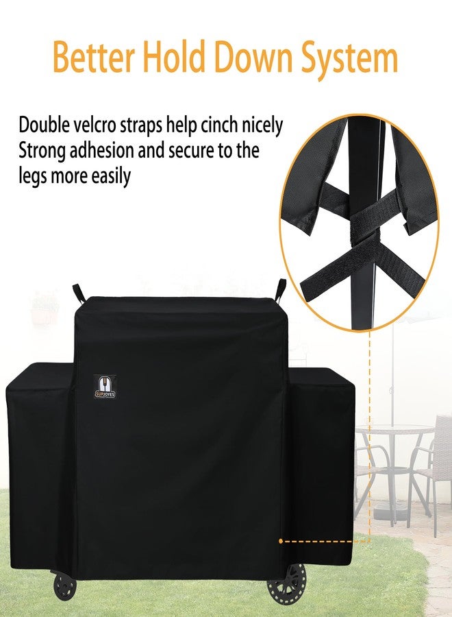 SUPJOYES Grill Cover for Pit Boss 4-Burner Ultimate Lift-Off Griddle, Heavy Duty Waterproof Pit Boss 4B Ultimate Griddle Cover - Image 4