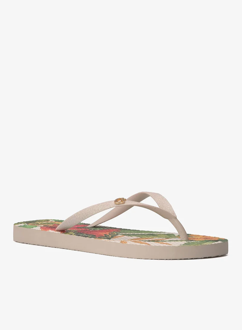 Carmen Steffens Printed Flip-Flops CS