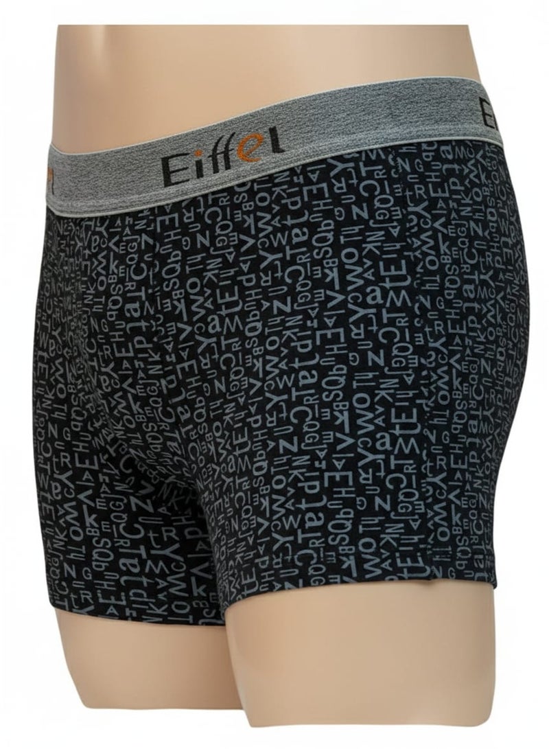 Eiffel Men’s Printed Boxer Shorts Made from Premium Syrian Cotton – All-Day Comfort and Lasting Style, 2 pieces - Image 4