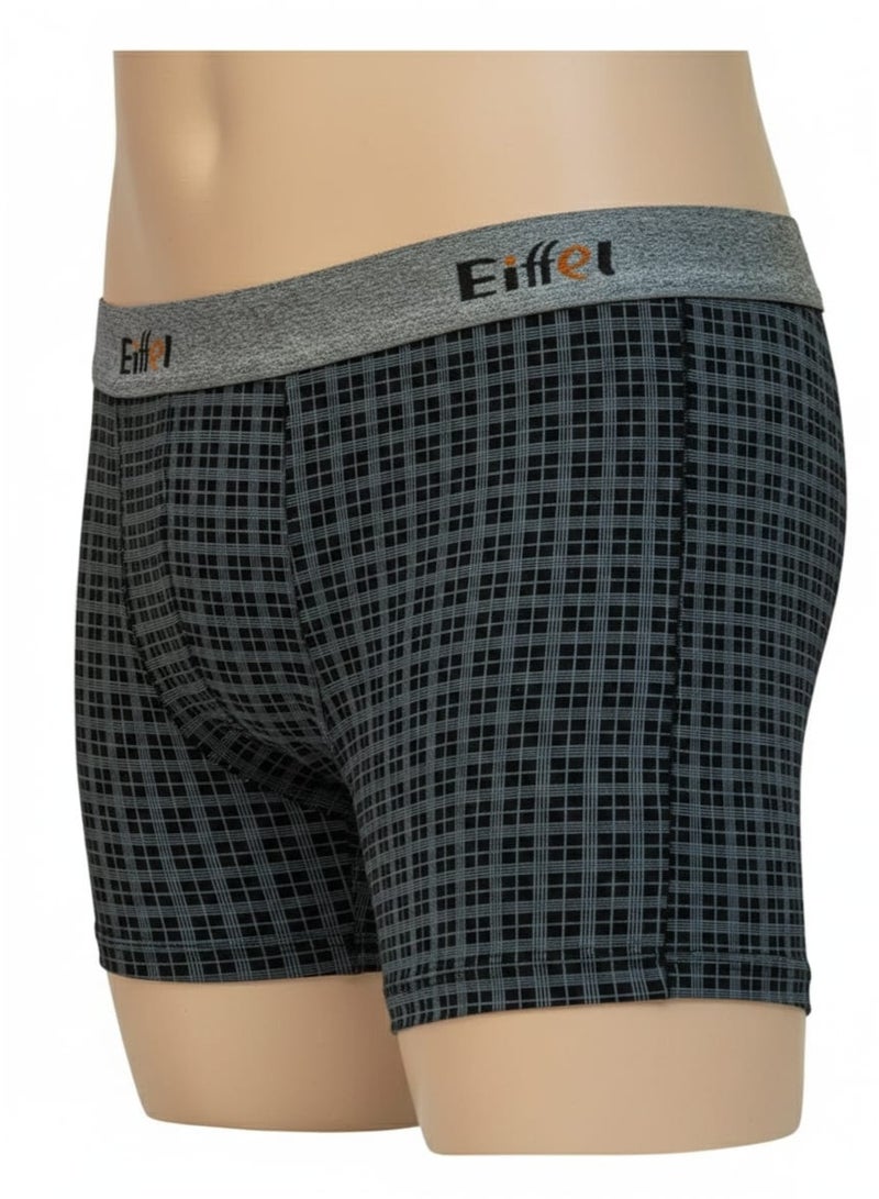 Eiffel Men’s Printed Boxer Shorts Made from Premium Syrian Cotton – All-Day Comfort and Lasting Style, 2 pieces - Image 3