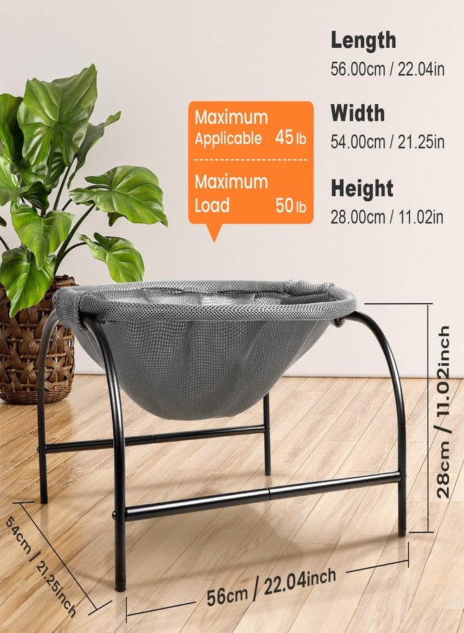 JUNSPOW Cat Bed [Large Size] Dog Bed Pet Hammock Bed Free-Standing Cat Sleeping Cat Supplies Pet Supplies Whole Wash Stable Structure Detachable Excellent Breathability Easy Assembly - Image 4