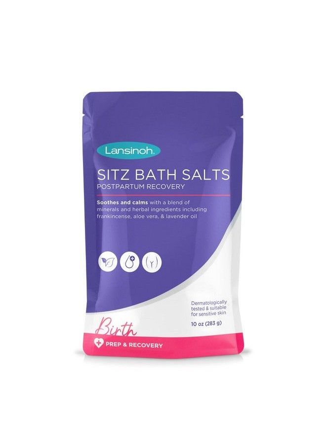 Lansinoh Sitz Bath Salts Postpartum Essentials with Soothing and Calming Ingredients Including Lavender Oil Frankincense and Aloe Vera 10 Ounce  - Image 2
