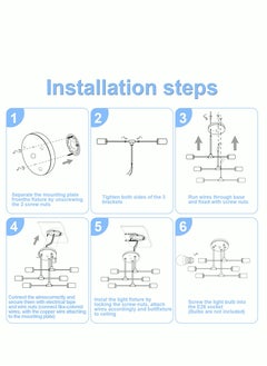 الحديثة مصباح السقف ، مصباح السقف مع 6 أسود من القرون الوسطى شبه جزءا لا يتجزأ من مصباح السقف ، تنطبق على غرفة نوم ، غرفة الطعام ، غرفة المعيشة ، مطبخ ، لا تشمل المصباح - pzsku/ZE11B54D1D66B2A5ECC55Z/45/_/1735182775/28459b77-09de-4d64-b64b-5833b0ec1c1a