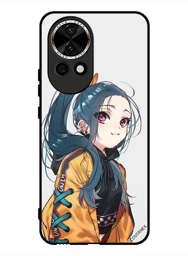 Covernex Protective Case Cover For Huawei nova 12 Cute Girl Feeling Cold - Image 1