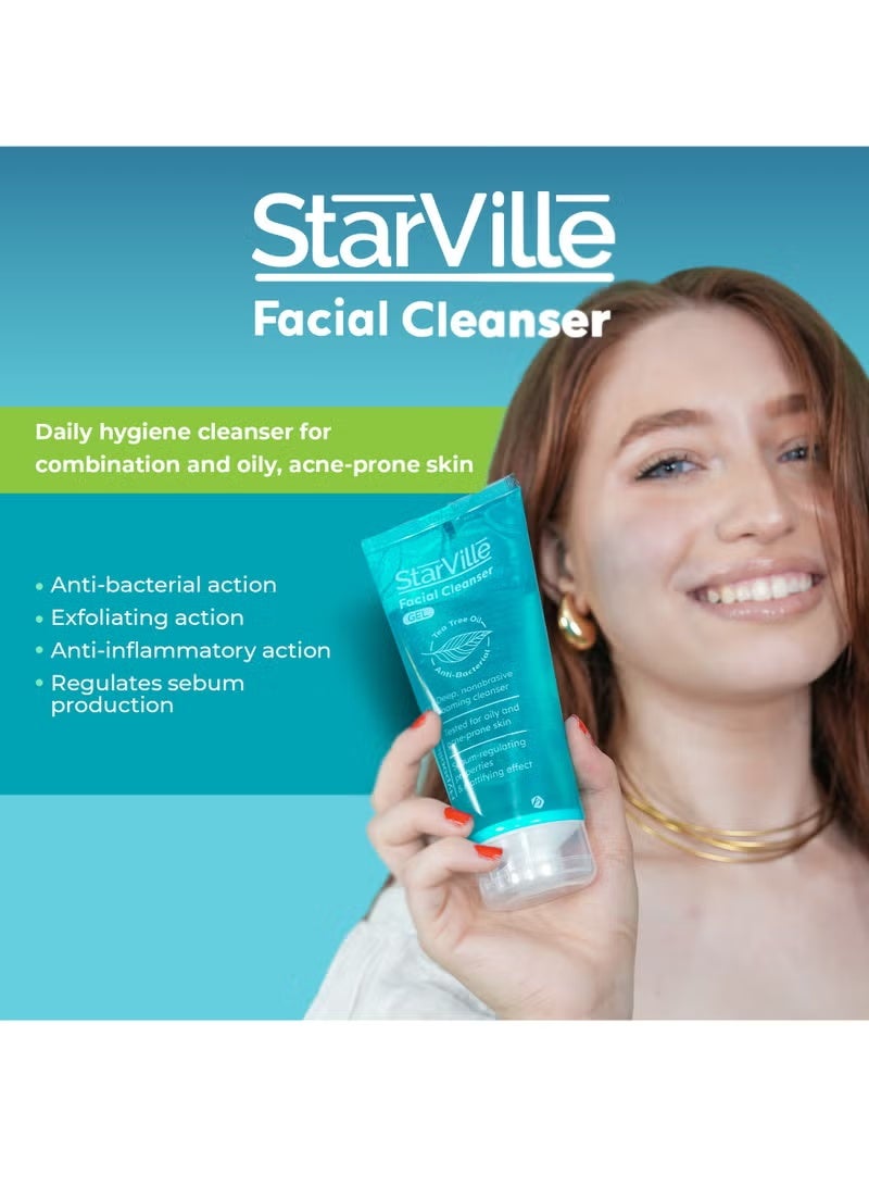 StarVille Facial Cleanser Gel with Tea Tree Oil - Image 2