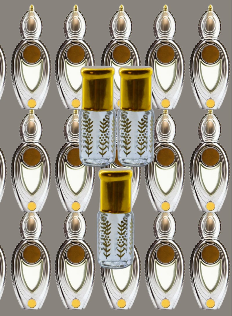 3 Pieces Wisal Essential Oil For Women Original Clear 3 Ml