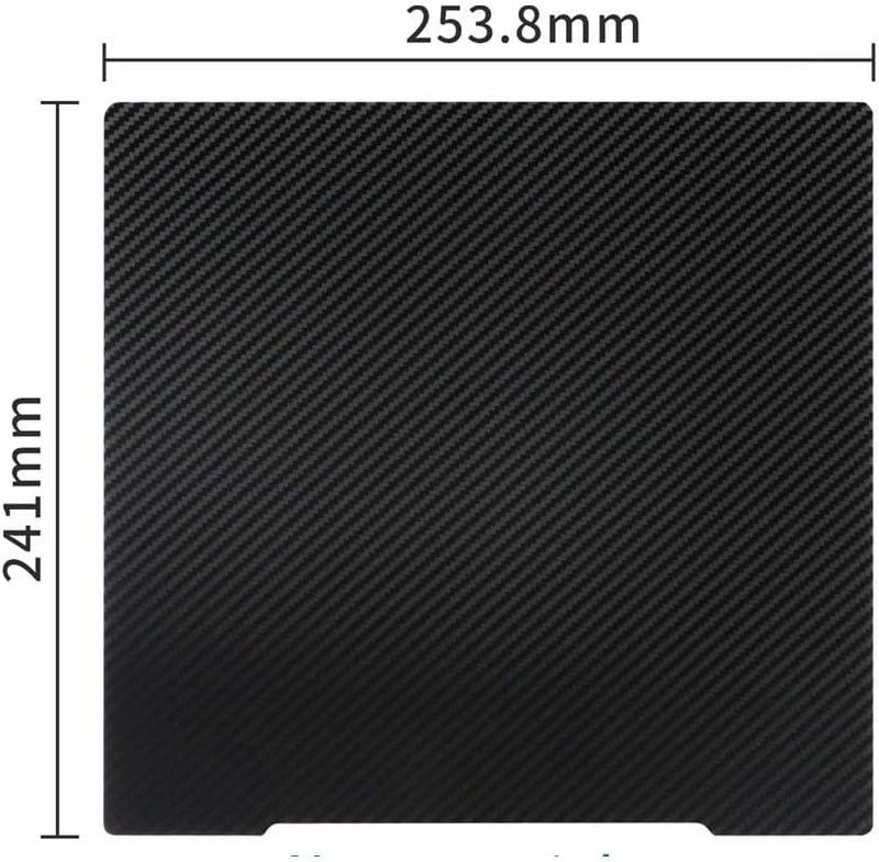 Double Sided PEI Spring Steel Magnetic Build Plate 241x253 8mm for Prusa i3 MK3 MK2 5S - Image 3