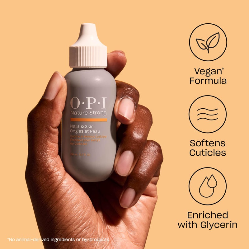OPI Nature Strong Nails & Skin - Soothe & Remove Cuticles | Enriched with Glycerin to Soften & Smooth Skin Around Nails | 1.7 Fl Oz | 50 mL - Image 3