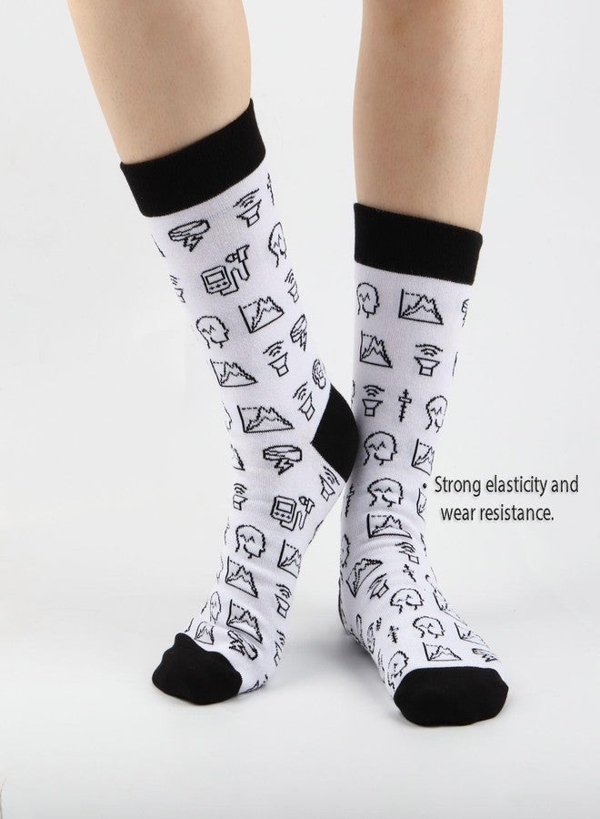TOBGBE 2 Pairs Audiologist Socks Ear Doctor Gift Audiology Graduation Gift Audiologist Retirement Gift (Audiologist Socks) - Image 5