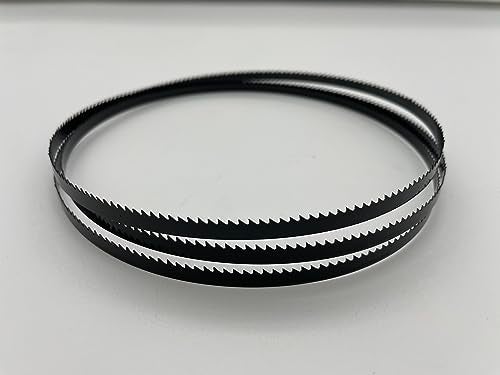 AYAO 80 inch Bandsaw Blades Assortment (1/8" 1/4" 3/8" Wide) to fit Craftsman 12" Band Saw, 3PK - Image 3