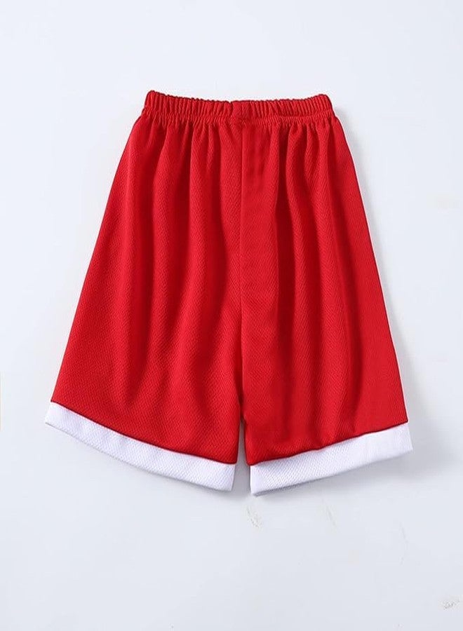 Tiuredx Toddler Baby Boys Basketball Jersey Outfit Toddler Kids Sports Shorts Set Summer Clothes Tank Top Track Shorts - Image 4