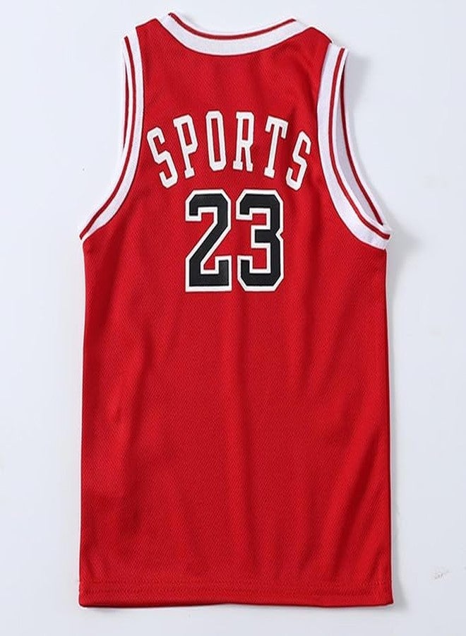 Tiuredx Toddler Baby Boys Basketball Jersey Outfit Toddler Kids Sports Shorts Set Summer Clothes Tank Top Track Shorts - Image 2