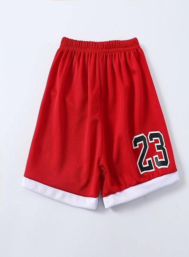 Tiuredx Toddler Baby Boys Basketball Jersey Outfit Toddler Kids Sports Shorts Set Summer Clothes Tank Top Track Shorts - Image 3