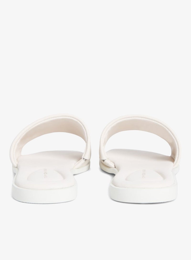 TOMMY HILFIGER Leather TH Monogram Strap Mules - Image 5