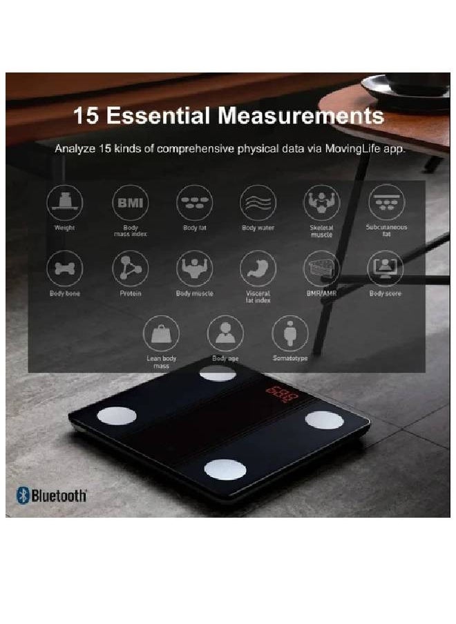 GREEN LION Green Lion Smart Body Scale Simple & Fashionable Pattern 24 Modes  - Image 3
