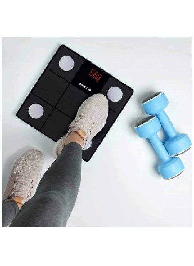 GREEN LION Green Lion Smart Body Scale Simple & Fashionable Pattern 24 Modes  - Image 4
